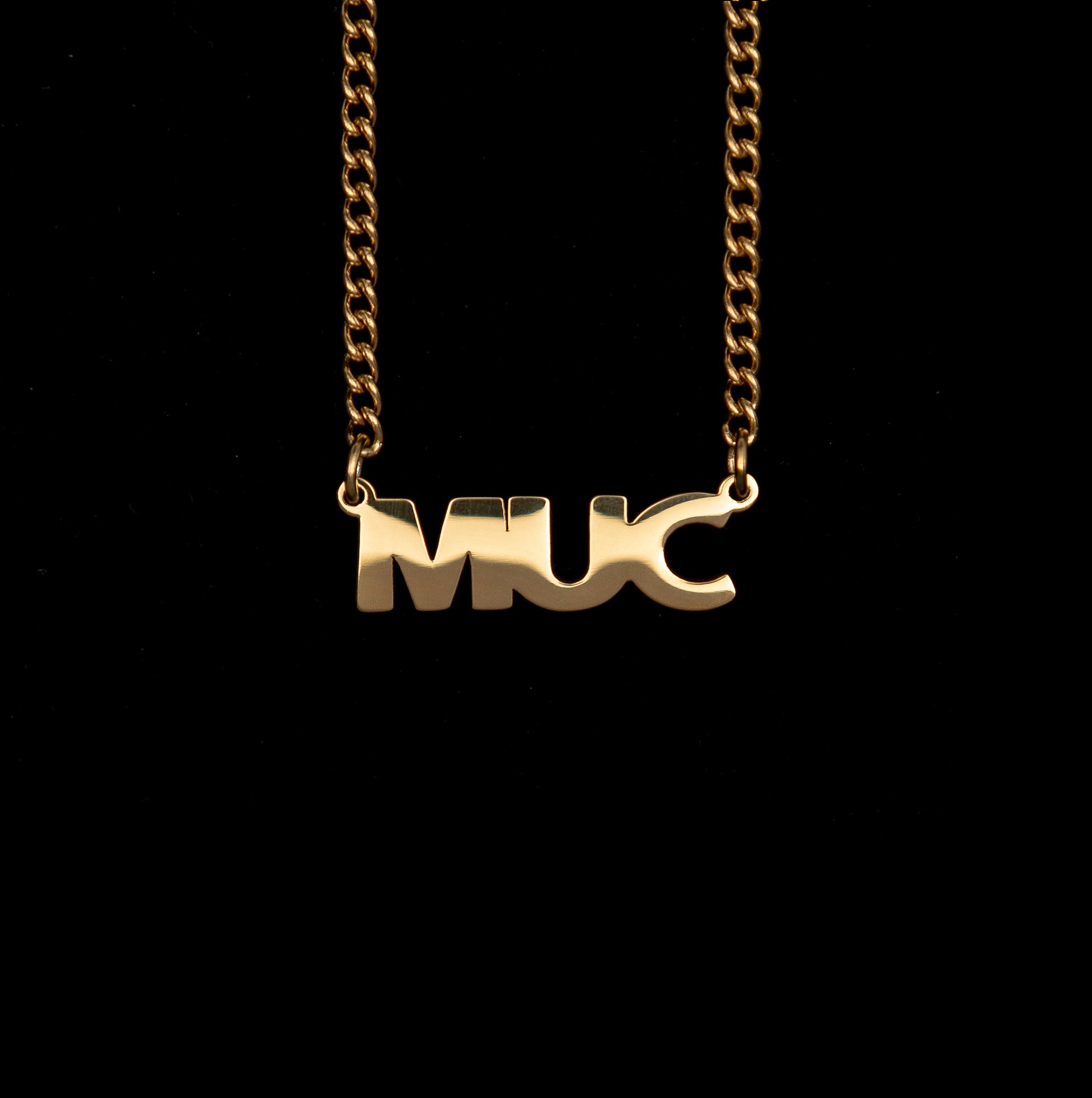 MUC Kette gold – Schmuck für München-Fans