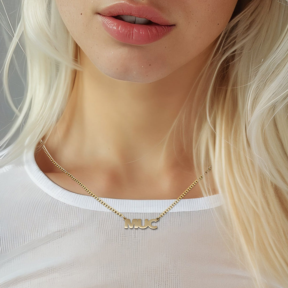 MUC Kette gold – Statement Halskette München