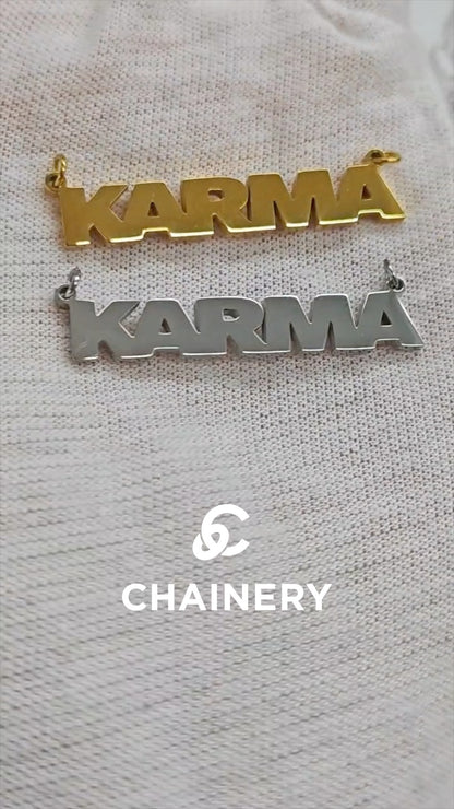 charm KARMA gold silber video