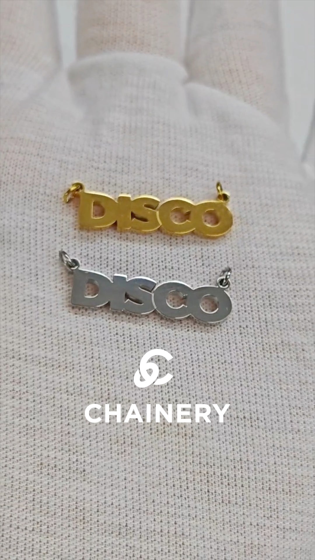 charm disco gold silber video